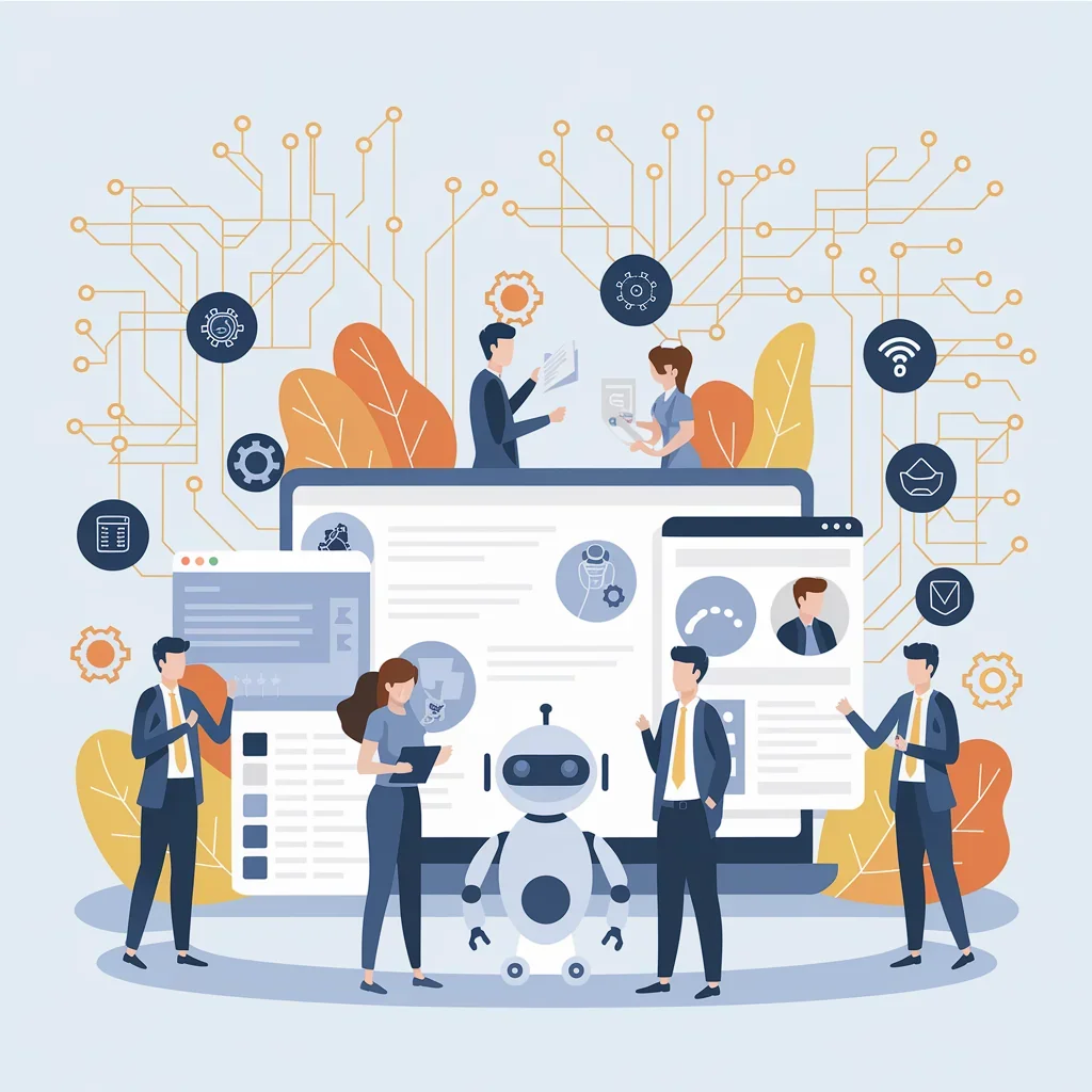 AI Education Workshop - Team collaborating with AI technology